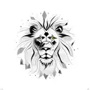 lion clock and iran tattoo design idea