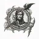 cain mark  supernatural series tattoo design idea
