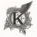 cain mark  supernatural series tattoo design idea