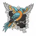 Jaybird tattoo design idea