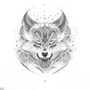 tattoo sleeve design combining the following into a unform graphic  STOICISM PROMETHEUS WOLF LATIN QUOTE CARPE DIEM STYL tattoo design idea