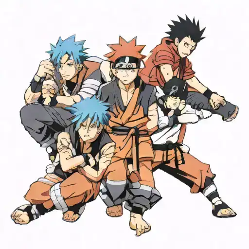 Naruto, Gaara, sasuke, and Pain lonely tattoo design idea