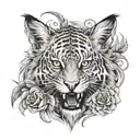 rels b tattoo design idea