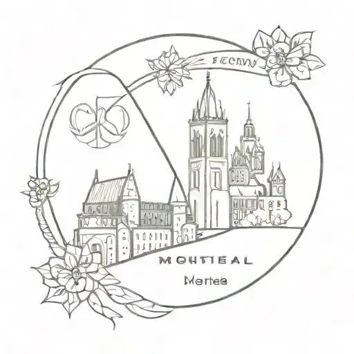 Montreal logo and link with Portugal tattoo design idea