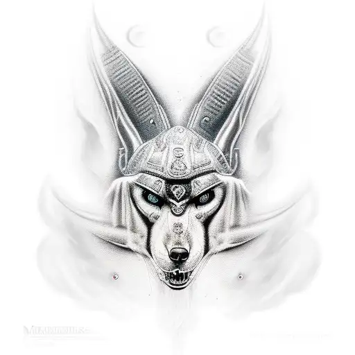 Anubis tattoo design idea
