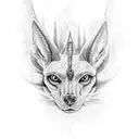 Anubis tattoo design idea