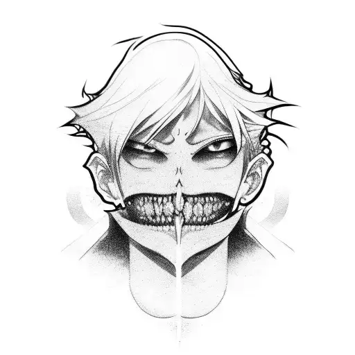 kaneki tattoo design idea