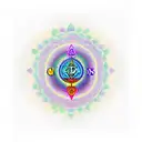 chakras tattoo design idea