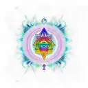 chakras tattoo design idea