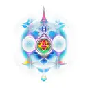 chakras tattoo design idea