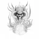 prometheus bringing fire tattoo design idea