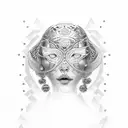 maya pearl  tattoo design idea