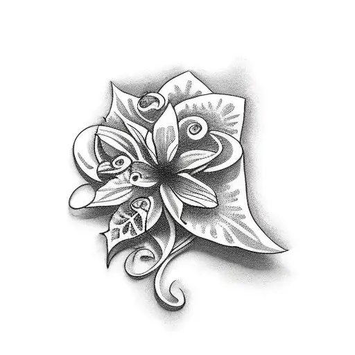 island of Cuba tattoo design idea