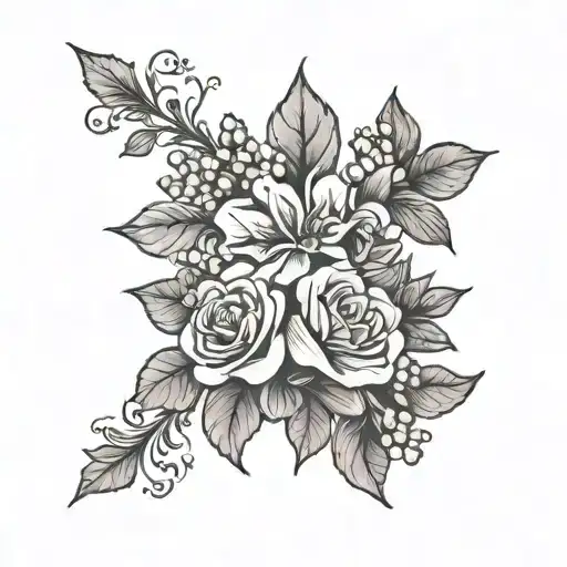 minimal joshua 1:9 verse  tattoo design idea