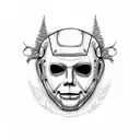 michael myers tattoo design idea