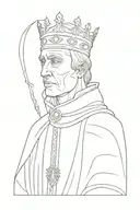 king baldwin iv tattoo design idea