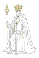king baldwin iv tattoo design idea