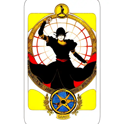 tarot card the fool  tattoo design idea