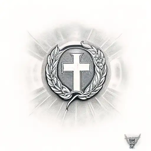 Catholic, Romans 8:18 tattoo design idea