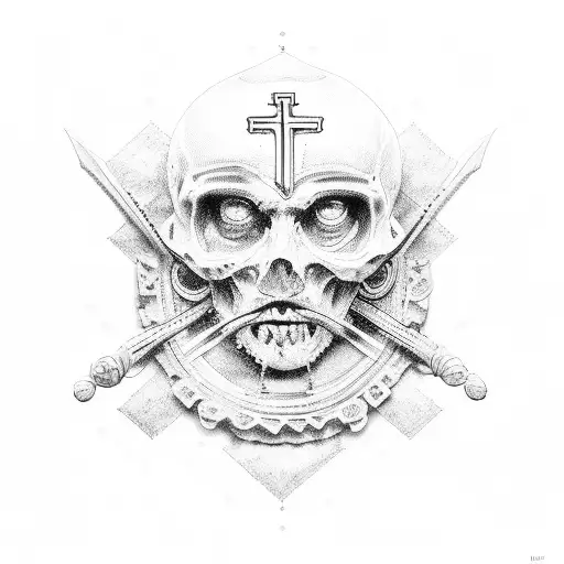 Catholic, Romans 8:18 tattoo design idea