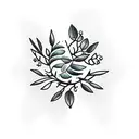 Olive Branch forgiven  tattoo design idea