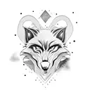 werewolf tattoo design idea