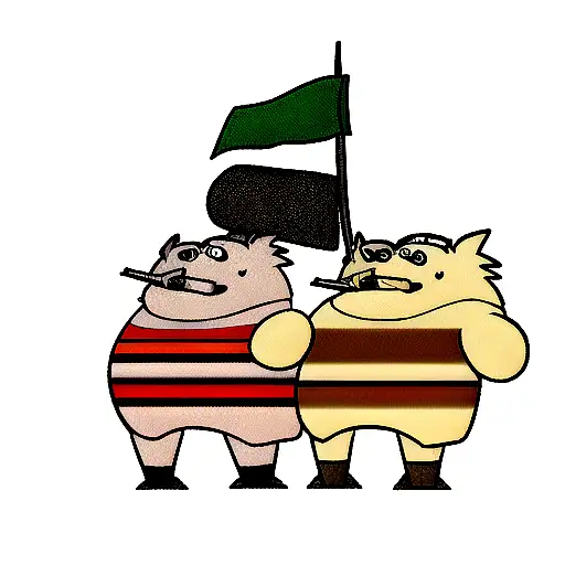 hogs of war tattoo design idea