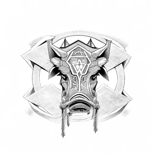 hogs of war tattoo design idea
