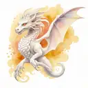 falkor luck dragon tattoo design idea