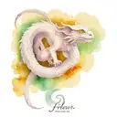 falkor luck dragon tattoo design idea