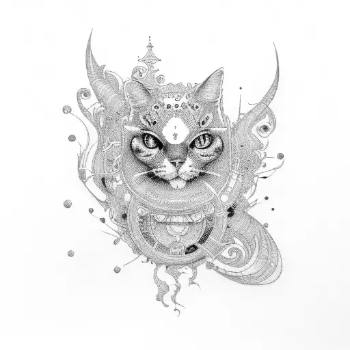 audio frequency tattoo design idea