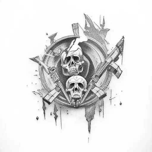 borderlands tattoo design idea