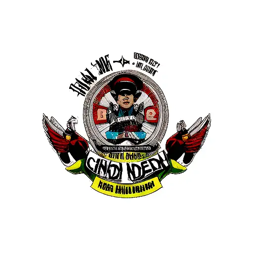 hip hop cround mit lowrider tattoo design idea