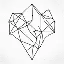 node map with 19 nodes tattoo design idea