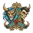 Jack & Mick tattoo design idea