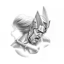 Thor Lightning  tattoo design idea