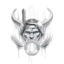 Thor tattoo design idea