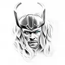 Thor tattoo design idea