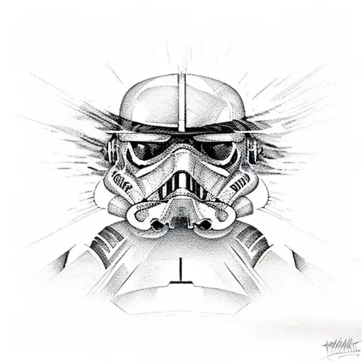 Star Wars fulcrum and jaig eyes tattoo design idea