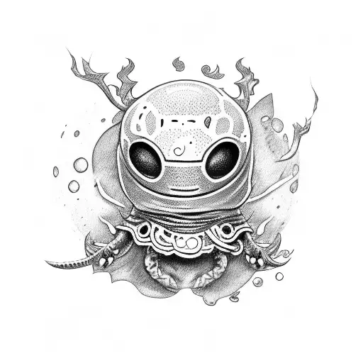 main character of Hollow Knight tattoo design idea