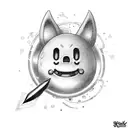 kirby tattoo design idea