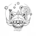 kirby tattoo design idea