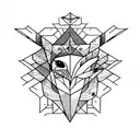Sparrow tattoo design idea