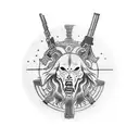 John Wick tattoo design idea