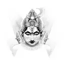 Goddess Kali tattoo design idea