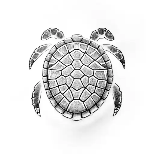 turtle specifically loggerhead take the logo from archelon the greek NGO and use that as a template tattoo design idea