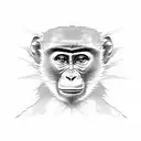 monkey tattoo design idea