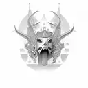 Andreas auf arabisch mit Krone tattoo design idea