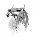 Andreas auf arabisch mit Krone tattoo design idea