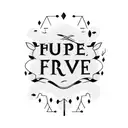 signature family word with 4 birts and hope, love and energy tattoo design idea